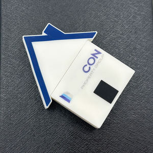 Clé USB 3.0 en PVC en forme <span class=keywords><strong>de</strong></span> maison avec impression <span class=keywords><strong>de</strong></span> logo personnalisé et <span class=keywords><strong>code</strong></span> QR pour agent immobilier, cadeau promotionnel - Product Image 5