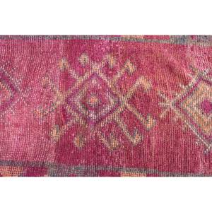Stylish Vintage 24x89ft Turkish Kilim Jute Rug <b>Red</b> Beige Flat Weave with Patchwork Pattern <b>Latex</b> Backing for Hallway Large Space - Product Image 5