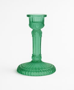 เชิงเทียนแก้วลายนูนทำด้วยมือสำหรับตกแต่งบ้านที่วางแก้วหรูหราและตกแต่งด้วยพื้นผิวที่หรูหรา - Product Image 2