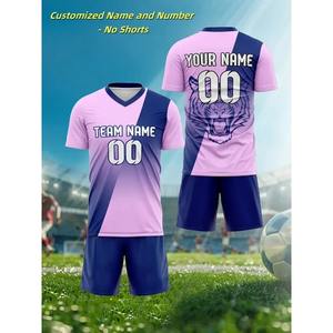 เสื้อเบสบอลผ้าเจอร์ซี่ย์เบสบอลคุณภาพสูงออกแบบโลโก้ได้ตามที่ต้องการน้ำหนักเบาสไตล์มีกระดุมสองเม็ดแขนสั้นสำหรับเด็กชายซอฟต์บอล - Product Image 1