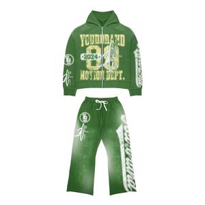 2025 nuevo logotipo personalizado Fabricación de alta calidad chándales de entrenamiento de Color rojo chándales de gimnasio de entrenamiento atlético para hombres - Product Image 3