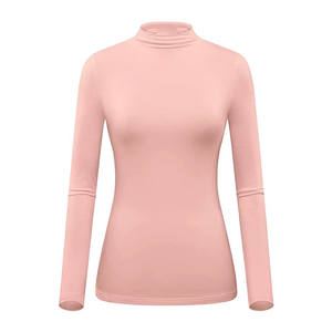 Ideal para Uniformes de Hospital, Hecho de Spandex y Poliéster, Transpirable, Uniforme Médico de Enfermería para Mujer, Camiseta Interior - Product Image 1