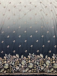 ผ้าปักลายวิสคอสแท้น้ำหนักเบาสำหรับวัสดุชุด Kurti Koti - Product Image 2