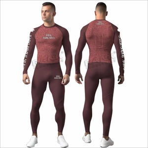 Nuevo estilo de alta calidad Rash Guard Set Precio barato Rash Guard Set Peso ligero Rash Guard Set - Product Image 2