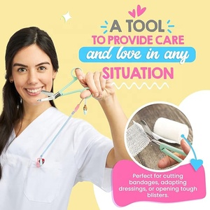 Ciseaux à bande en acier inoxydable Al MIDA pour soins infirmiers Jeu d'instruments manuels de qualité chirurgicale certifié ISO13485 Classe I 1 an - Product Image 5