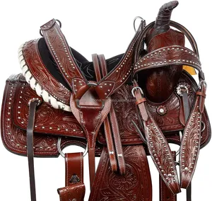 Leather Horse Western Stirrup Adult Saddle Super Soft Stirrup Leather Reasonable Price Rich Smart Quality