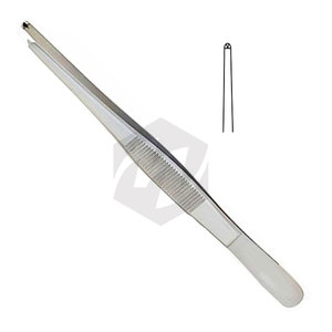 คีมหนีบเนื้อเยื่อนิ้วหัวแม่มือ1X2ฟัน4 1/2 "จับผ่าตัดจับเครื่องมือทางการแพทย์จัดการ - Product Image 1