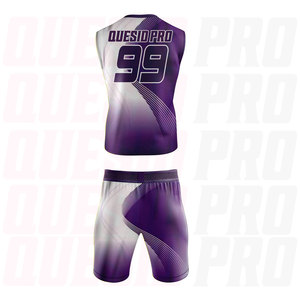 Fabricant OEM de haute qualité, uniformes 7v7, vêtements de sport et d'équipe personnalisés, ensembles d'uniformes de football américain 7V7, sublimation de tissu - Product Image 3