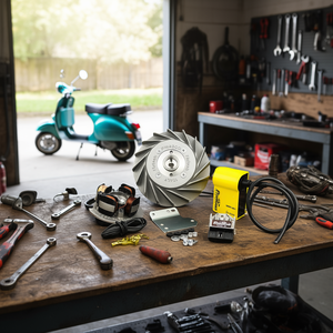 Flytech 20mm 1.4Kg Touring Ignition Cone for Vespa 50-125 PK XL <b>Motorcycle</b> <b>Electrical</b> <b>System</b> Accessory - Product Image 3