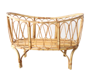 Cama de ratán para bebé, cuna, cama de bebé suave, diseño de cuna de peluche, casa de muñecas de madera para niños, juguetes al mejor precio, nuevo embalaje estándar Unisex de Bambú - Product Image 5