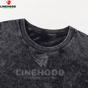 Conjuntos de camiseta y pantalones cortos informales de verano para hombres de calidad superior Colores personalizados con lavado ácido Hecho del mejor material - Product Image 5