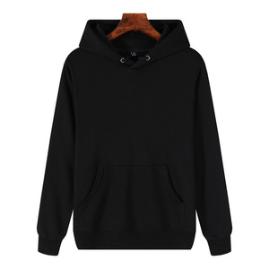 เสื้อฮู้ดสำหรับผู้ชายและผู้หญิงเสื้อมีฮู้ดผ้าคอตตอน20% 80% เรียบผ้าโพลีเอสเตอร์เทอร์รี่ปรับแต่งได้ - Product Image 2