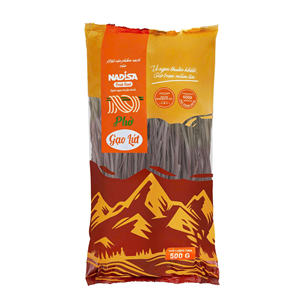 Premium Dried Brown <b>Rice</b> Flat <b>Noodles</b> 8-Stage RO Water Purified 100% Clean Grain Nutritious High Quality Vietnam Bag - Product Image 1
