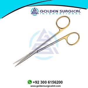 กรรไกรผ่าตัดทางการแพทย์ TC metzenbaum กรรไกรผ่าตัดตรงที่ปลายสุดคม14ซม. - Product Image 3