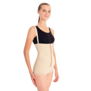 Prenda de Compresión Postoperatoria con Cierre Debajo del Busto Hasta Debajo de la Rodilla - Product Image 1