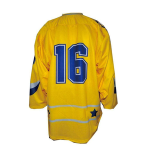 Jerseys de ropa deportiva transpirable para hombres, ropa de hockey de malla de moda, jerseys de hockey sobre hielo sublimados personalizados - Product Image 5