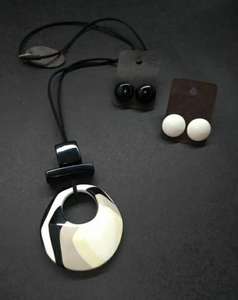 Letest Design Multi Couleur Haute Finition Résine Bijoux Femmes Boucles D'oreilles Ensembles de Bijoux De Mode Bijoux Accessoires De Noël - Product Image 1