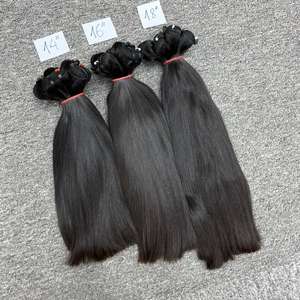 ผมตรงจากธรรมชาติสำหรับต่อผมมนุษย์ผมดิบ - Product Image 4