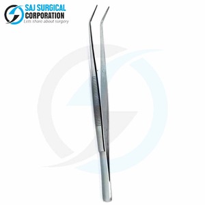 Alicates de algodón Dental de alta calidad, mandíbulas dentadas, certificados CE, procedimientos dentales, esterilización, instrumentos quirúrgicos dentales listos - Product Image 1