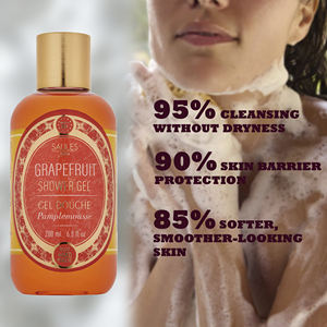 Premium Grapefruit Scented <b>Shower</b> <b>Gel</b> Handmade With Natural EU Production Eco Friendly Bulk Wholesale Private Label - Product Image 3