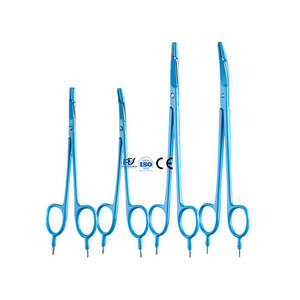 Tijeras oftálmicas de abrazadera bipolar de acero inoxidable de la mejor calidad de fabricación, tijeras oftálmicas de abrazadera bipolar de precio barato - Product Image 1