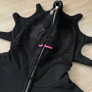 Nouveau style – Sweats à capuche 100 % coton brodés pour hommes, 500+ g/m², polaire léger, impression sérigraphiée, design en relief, hiver, logo personnalisé - Product Image 3