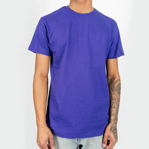 เสื้อยืดคอกลมทรงคลาสสิกผ้าฝ้ายสำหรับผู้ชาย 180gsm สีพื้น พร้อมสกรีน ใส่ได้ทุกวัน ขายส่ง - Product Image 4