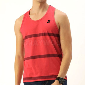 Camiseta sin Mangas Casual de Punto Transpirable para Hombre, Personalizada al por Mayor, 100% Algodón, Ropa Deportiva - Product Image 1