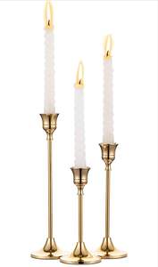 Bougeoir moderne en métal de haute qualité, fait à la main, écologique, exclusif, doré, pour Pâques, anniversaire, Noël, mariage - Product Image 4