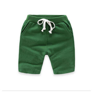 Pantalones Cortos de Verano para Bebé de Color Sólido, Color Negro, Diseño Personalizado, Pantalones Cortos Deportivos de Algodón para Niño, Pantalones Cortos para Niños al por Mayor - Product Image 4