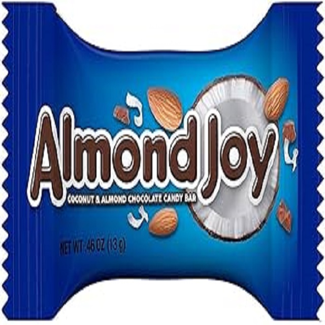 supplier Almond Joy Snack Fun Size Candy Bars 0.6 Ounces (Pack of