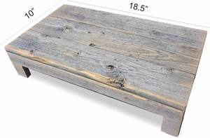 แท่นวางแบบไรเซอร์ไม้สไตล์ชนบทเหมาะสำหรับวางคัพเค้กที่วางของตกแต่งเคาน์เตอร์จัดแสดงเค้กบ้านไร่ - Product Image 4