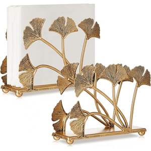 Servilletero de Metal con diseño de mariposa de Color negro para mesa de comedor, cocina o cafetería, organizador de pañuelos de mesa elegante y duradero - Product Image 6