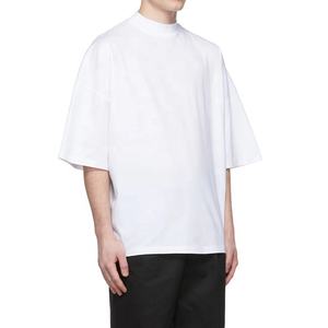 Vente en gros de haute qualité 100% coton taille américaine O Neck T-shirt vierge pour hommes impression personnalisée soie bleue avec impression par sublimation - Product Image 3