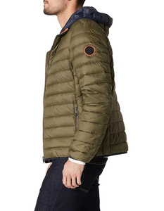 Nouvelle veste d'hiver légère pour hommes du fabricant OEM 100% coton Logo personnalisé Design Pattern Bubble Puffer Style Canvas - Product Image 6