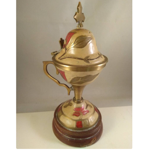 Tendencia nuevo quemador de incienso árabe Base de madera 100% sin óxido última calidad incensario soporte de palo de incienso - Product Image 2