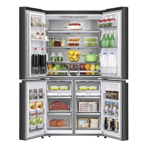 Frigorífico y Congelador Multidoor HI5 RQ758N4SWFE Total No Frost Negro Inox Clase E (91,2x72,5x178,5cm) - Product Image 2
