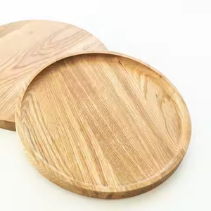 Platos de madera al por mayor, plato de madera de tamaño personalizado para vajilla, plato, hogar y cocina, mesa de comedor, uso artesanal de media luna - Product Image 1