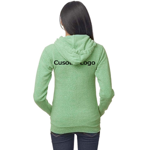 Sudadera con capucha unisex Bella + Canvas con cremallera completa, impresión de logotipo personalizado, peso estándar, con cremallera y bolsillo canguro. - Product Image 3