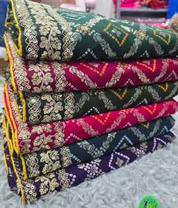 Top Quality <b>Beautiful</b> Trendy Fashionable Color Yellow Soft Silk Saree with Silk Blouse for Girls and Women at Reasonable Price - Product Image 6