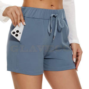 Venta directa de fábrica, pantalones cortos ligeros para mujer, pantalones cortos para mujer de la mejor calidad, pantalones cortos hechos de algodón para mujer - Product Image 1