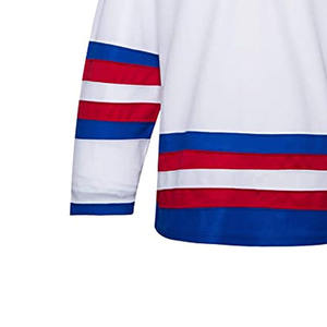 Maillot de hockey sur glace personnalisé de haute qualité design professionnel avec impression de logo pour vêtements de sport nom d'équipe «OEM» - Product Image 5