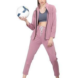 ชุดวอร์มใส่ออกกำลังกายแบบลำลองของผู้หญิงชุดวอร์มผ้าเทอร์รี่ปักลายตัวอักษรมีฮู้ดสำหรับสตรีท - Product Image 4