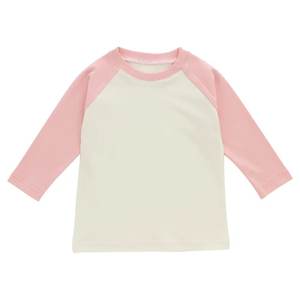 Enfants garçons décontracté T-shirt à manches longues Logo personnalisé 100% coton pas cher prix de gros - Product Image 3