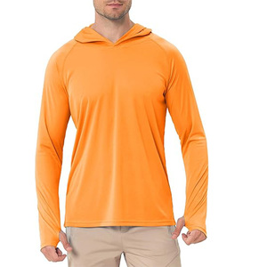 Men's Sun protection Hoodie Sun protection Clothing Long Sleeve Hooded Swimming <b>Fishing</b> Shirt <b>Light</b> - Product Image 2
