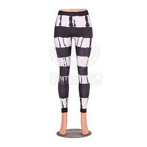 Custom Tie Dye Impreso Mujeres Leggings Cintura Alta Yoga Pantalones Venta al por mayor Activewear Tie Dye Mujeres Leggings - Product Image 1