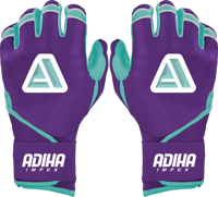 Guantes de Béisbol Duraderos de Cuero, Guantes de Bateo de Béisbol, Fabricación Directa de Fábrica, Guantes de Bateo de Dedos Completos al por Mayor