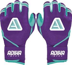 Gants de baseball durables en cuir, gants de frappe de baseball, fabrication directe en usine, gants de frappe à doigts complets, vente en gros - Product Image 1