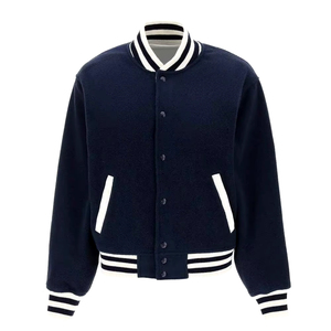Veste de baseball pour femmes de qualité supérieure matelassée Varsity à manches longues Meilleur vendeur Veste Letterman en laine et polyester - Product Image 2