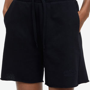 Pantalon de Yoga d'été de haute qualité en cours d'exécution athlétique entraînement de gymnastique courte longueur haute en gros respirant extensible Logo bouton de ceinture - Product Image 6